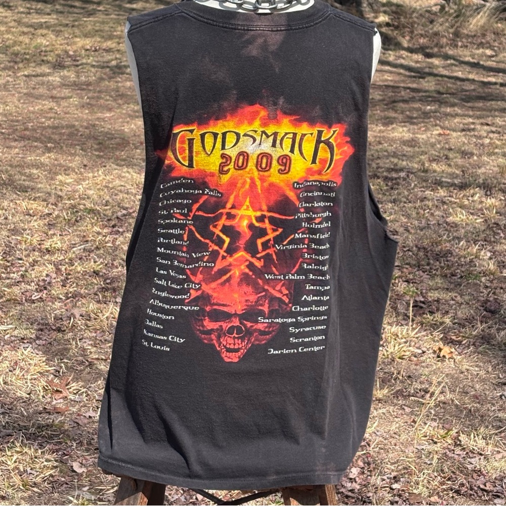 2009 Godsmack Band Muscle Tee/Tank! - Picture 2 of 8